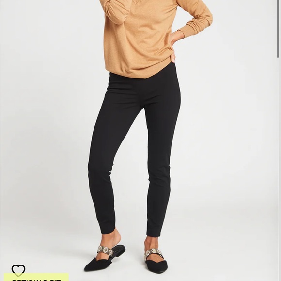 Betabrand‎ Black Skinny-Leg Classic Dress Pant Yoga Pants Women’s Sz Medium NWOT - Picture 1 of 5